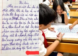 Học sinh tiểu học viết văn: Tình cảm của em không bao giờ tan vỡ - Xem đối tượng được nhắc đến mà cười xỉu