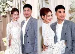 MC Huyền Trang Mù Tạt và tuyển thủ Việt Nam bận rộn chuẩn bị cho đám cưới, loạt khoảnh khắc tình tứ gây sốt MXH