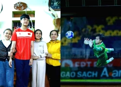 Mẹ thủ môn Cao Văn Bình: 'Chưa thấy con tâm sự có bạn gái'