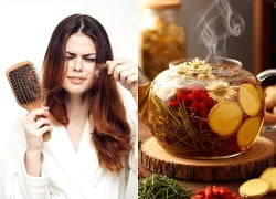 Một loại trà kết hợp 5 loại thảo mộc giúp mái tóc khỏe đẹp