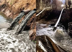 Mỹ khắc phục sự cố rò rỉ nước thải tại thủ đô Washington D.C