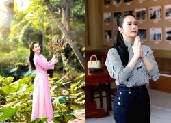 Nhật Kim Anh lộ nụ cười lạ, nhan sắc thoát tục hậu khóa tu, dư luận ngỡ ngàng