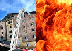 Pháp: Cháy khách sạn 5 sao tại khu nghỉ dưỡng Courchevel