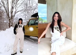 Quần yếm tạo nên diện mạo tươi mới mà không cần cầu kỳ