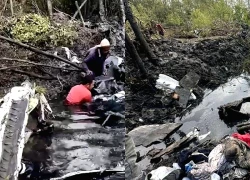 Rơi máy bay quân sự ở Thái Lan, 2 phi công thiệt mạng