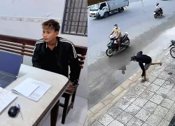 Thanh niên bị lộ tẩy sau một lần trộm xe máy hớ hênh
