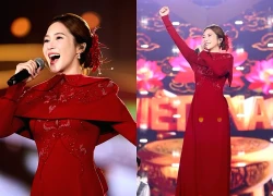 Hương Tràm được khen giọng hát live trong tiết mục "Việt Nam tinh hoa"