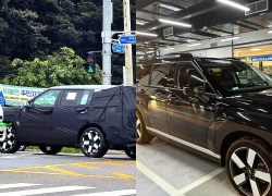 Hyundai Santa Fe diện mạo mới trên đường thử tại châu Âu
