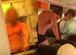Khách Tây cởi đồ, dọa nhảy khỏi máy bay từ Nha Trang đi Thái Lan