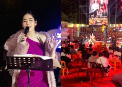 Nam Em khóc nức nở khi đi hát hội chợ, khán giả ngồi cười