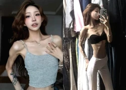 Phát sợ với cơ thể gầy trơ xương, héo mòn của con gái "nữ diễn viên quốc dân"