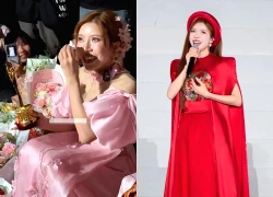 Xôn xao clip Trang Pháp ngồi bệt ở vỉa hè, bật khóc cầm cúp Mai Vàng 2025