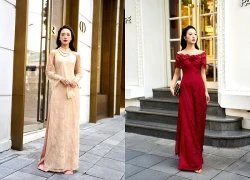 Xuân về, áo dài cách tân gợi mở vẻ đẹp tươi mới