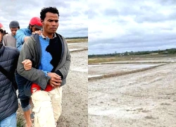 Cảnh sát xuyên đêm truy tìm nghi phạm dìm thi thể em vợ dưới ao