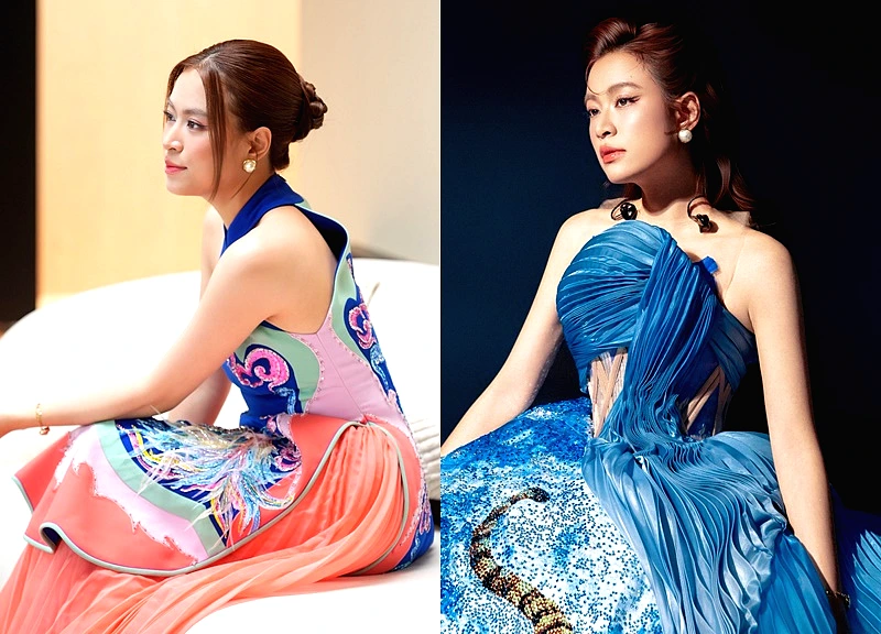 Nhan sắc Hoàng Thùy Linh ở tuổi 38