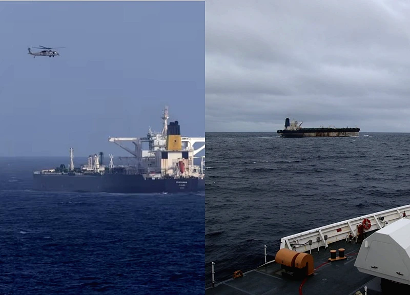 Mỹ tuyên bố bắt giữ tàu chở dầu treo cờ Nga có liên hệ với Venezuela