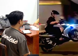 Nam thanh niên bị phạt 7 triệu đồng khi đăng clip bốc đầu xe máy ở TPHCM
