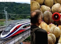 Quan chức Thái Lan đề xuất dùng tàu cao tốc Lào - Trung Quốc vận chuyển sầu riêng