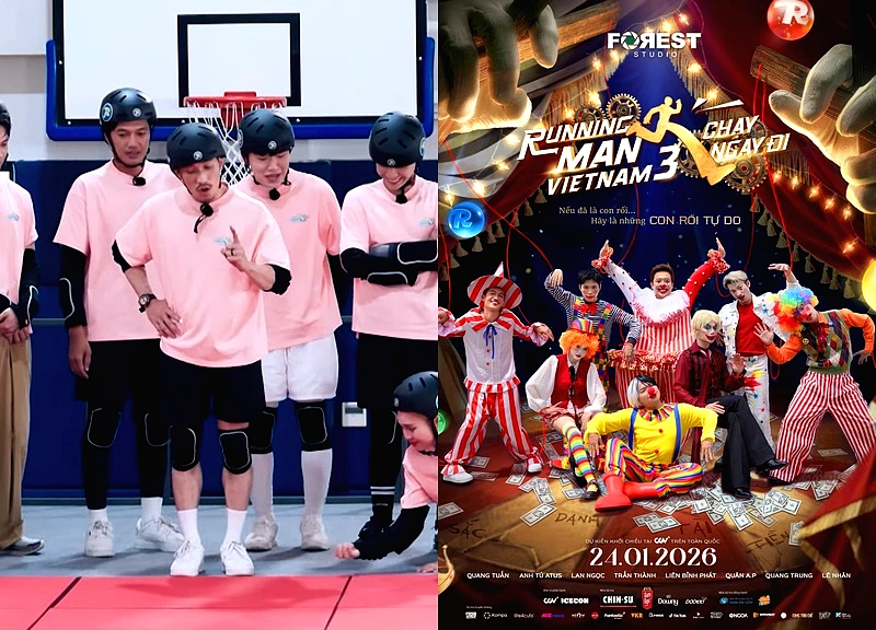 Running Man Việt Nam mùa 3 ra rạp chiếu phim - TV show - Việt Giải Trí