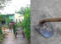 Cháu dùng cuốc đánh chú ruột 81 tuổi tử vong