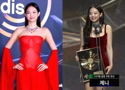 Jennie bận nhất "Grammy Hàn Quốc": Làm nữ hoàng trên thảm đỏ, nhận giải không nghỉ tay!