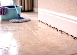 Mẹ tôi bảo: Đừng lau sàn kiểu này - tưởng sạch nhưng lại gọi kiến vào nhà mỗi ngày