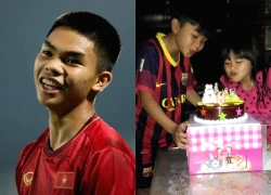 Ngày đặc biệt của cầu thủ trẻ nhất U23 Việt Nam