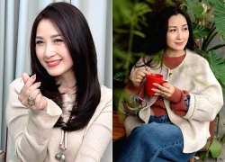 Nhan sắc bất biến của 'hoa hậu màn ảnh Việt' Khánh Huyền ở tuổi 55