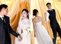 Ảnh cưới nét căng của thủ môn U23 Việt Nam và vợ thạc sĩ