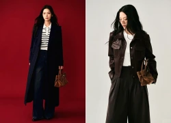 Áo khoác jean, áo da... cách mặc có gu, chinh phục tiết trời lạnh cuối đông