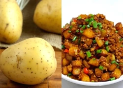 Củ này rẻ hơn khoai sọ bổ hơn khoai lang, cực ít chất béo lại giàu kali, tốt cho tim mạch và huyết áp, đem nấu kiểu này rất trôi cơm