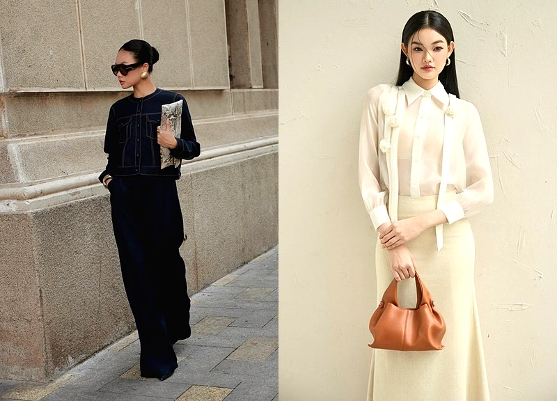 Diện set đồng bộ, nàng đẹp từ công sở đến đường phố