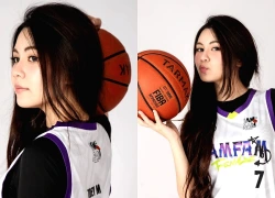 Hạt Dẻ xinh đẹp, tràn đầy khí chất "nàng thơ bóng rổ", cả nhà MC Quyền Linh kéo vào cổ vũ cực đáng yêu