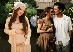 Nhã Phương sắp sinh con lần 3, Trường Giang "xót vợ" vì phải xa nhà