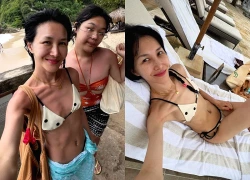 Phát hoảng với thân hình "da bọc xương" khi diện bikini của mỹ nhân màn ảnh