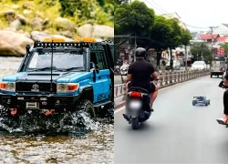 Điều khiển ô tô mô hình chạy trên đường ở Đồng Nai, thanh niên bị xử phạt