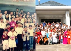 Bộ ảnh đại gia đình Gia Lai gần 100 người gây sốt vì được chụp đều đặn 22 năm