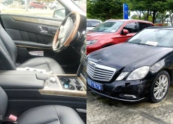 Cận cảnh xe công Mercedes-Benz E300 thanh lý ở Đà Nẵng, giá khởi điểm còn 282 triệu đồng