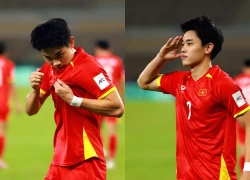 Đình Bắc ghi siêu phẩm, giơ tay chào kiêu hãnh rồi hôn lên lá cờ trên ngực trái: Tự hào quá Việt Nam ơi!