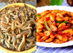 Rang tôm nhiều người hay cho nước này bảo sao bị tanh và mềm oặt, thay bằng một thứ tôm săn giòn, thơm nức mũi