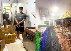 Triệt phá đường dây 'phù phép' thịt heo thành thịt đà điểu, nhím, nai quy mô lớn