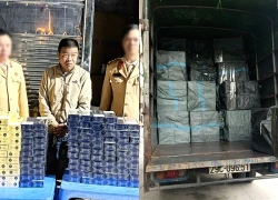 Phát hiện ô tô chở 150 cây thuốc lá ngoại không hóa đơn ở Quảng Ninh