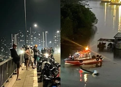 Công an TPHCM tìm nhân chứng vụ bảo vệ rơi xuống sông
