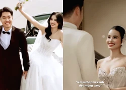 Hotgirl bắn cung Ánh Nguyệt tung bộ ảnh cưới ngọt ngào bên tay vợt cầu lông Lê Đức Phát, "happy ending" cho chuyện tình Olympic