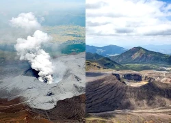 Trực thăng mất tích gần núi lửa Aso, Nhật Bản