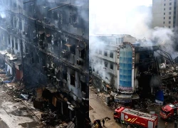 Cháy trung tâm thương mại Pakistan: Số người thiệt mạng tăng lên hơn 50 người