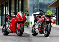 Choáng ngợp Ducati Panigale V4 Tricolore giá 2,2 tỷ, trang bị toàn 'hàng khủng'