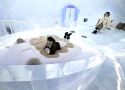 Hokkaido: Trải nghiệm ngủ đêm trong khách sạn băng độc bản tại Nhật Bản
