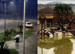 Hy Lạp ghi nhận ngày có lượng mưa gần bằng 6 tháng
