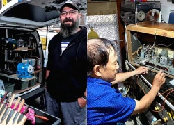 Khi thợ mài dao trở lại phiên chợ: Nghề xưa hồi sinh giữa thời tiêu dùng nhanh